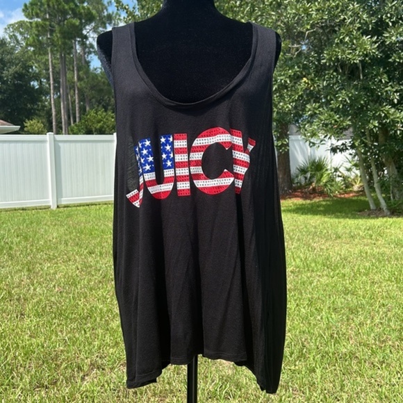 #m Juicy Couture graphic tank top - Picture 2 of 16